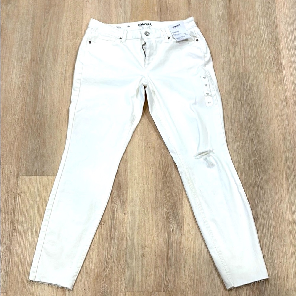 2 for 20$ Sonoma Women's White Skinny Jeans